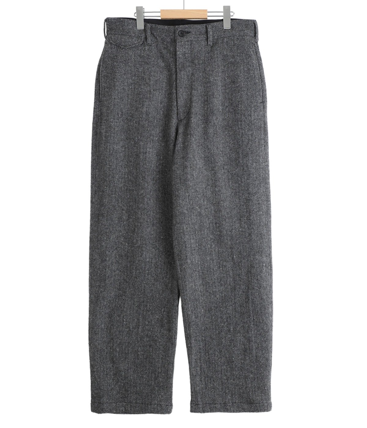 Officer Pant Poly Wool Herringbone | ENGINEERED GARMENTS