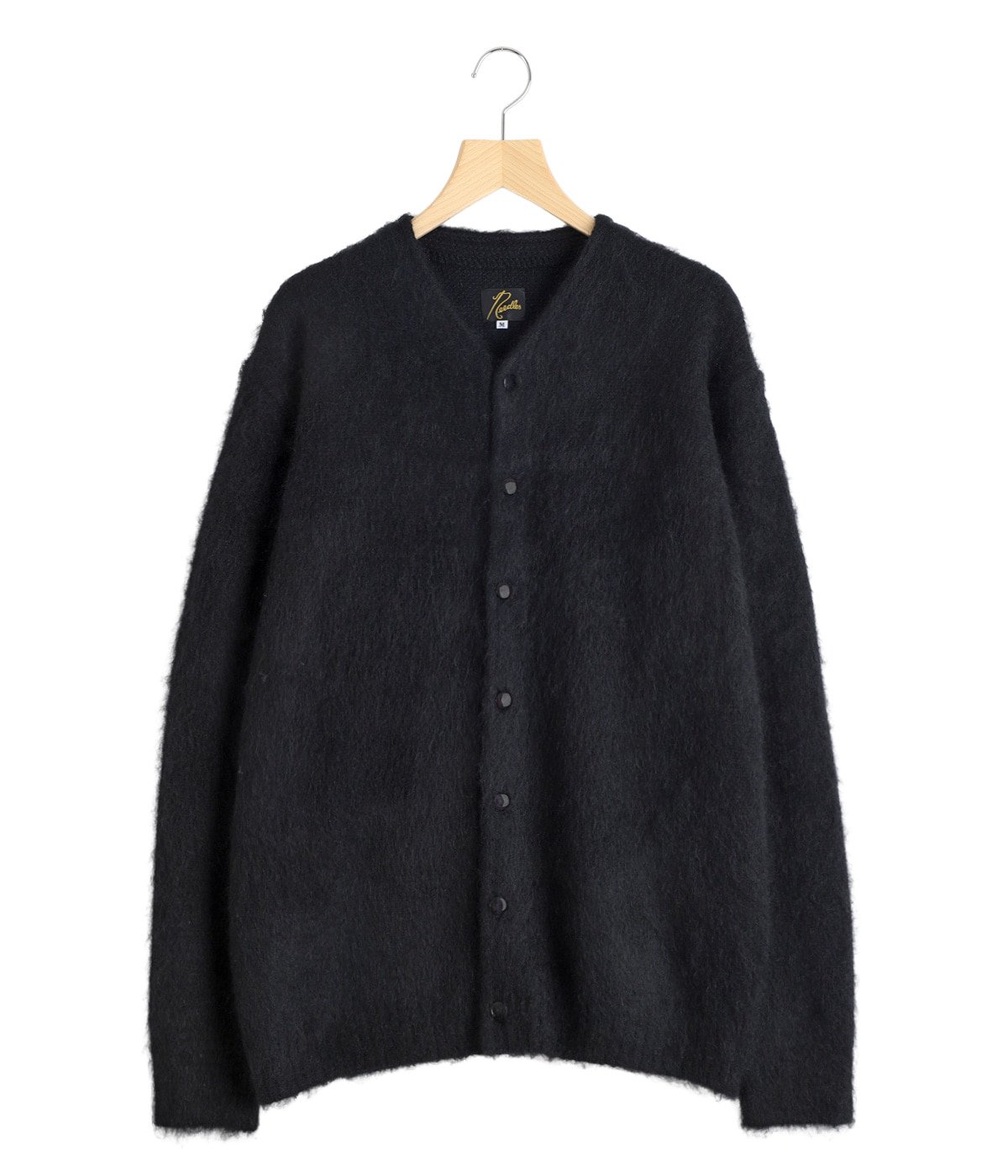 Needles 黒 カーディガン L Mohair Crew Neck Cardigan - Solid | NEEDLES(ニードルズ) / トップス