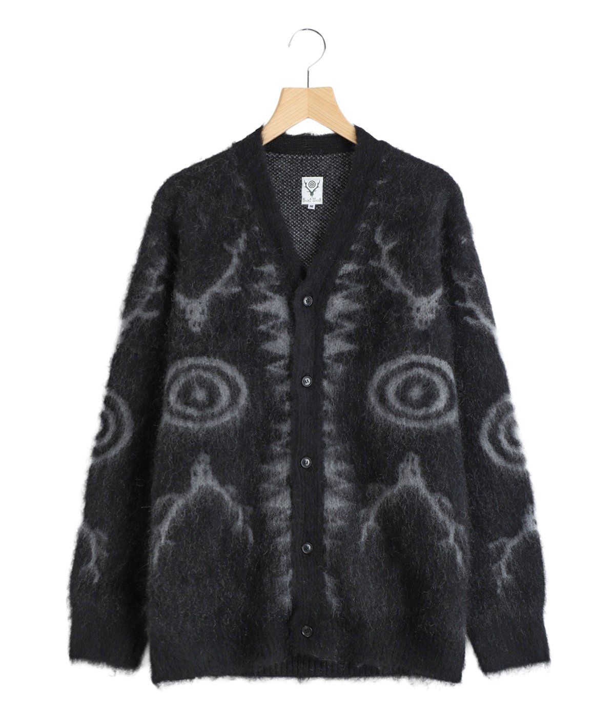 V-Neck Cardigan Sweater - Skull&Target | South2 West8(サウスツー