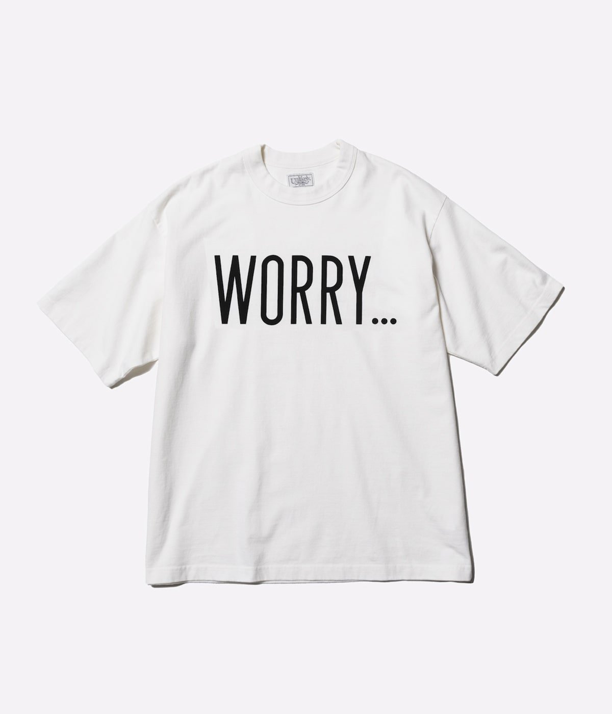 Unlikely Authentic Graphic Tee WORRY | Unlikely(アンライクリー