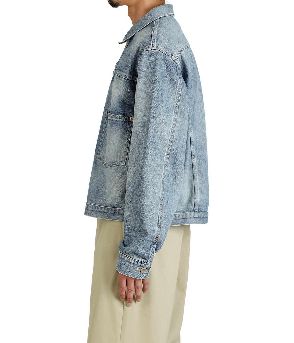 Unlikely Time Travel Trucker Jacket 1977Wash | Unlikely(アンライ