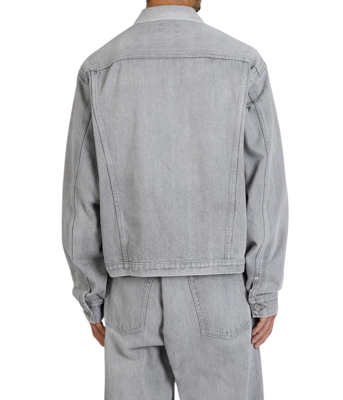 Unlikely Time Travel Trucker Jacket Gray Denim | Unlikely(アンライ