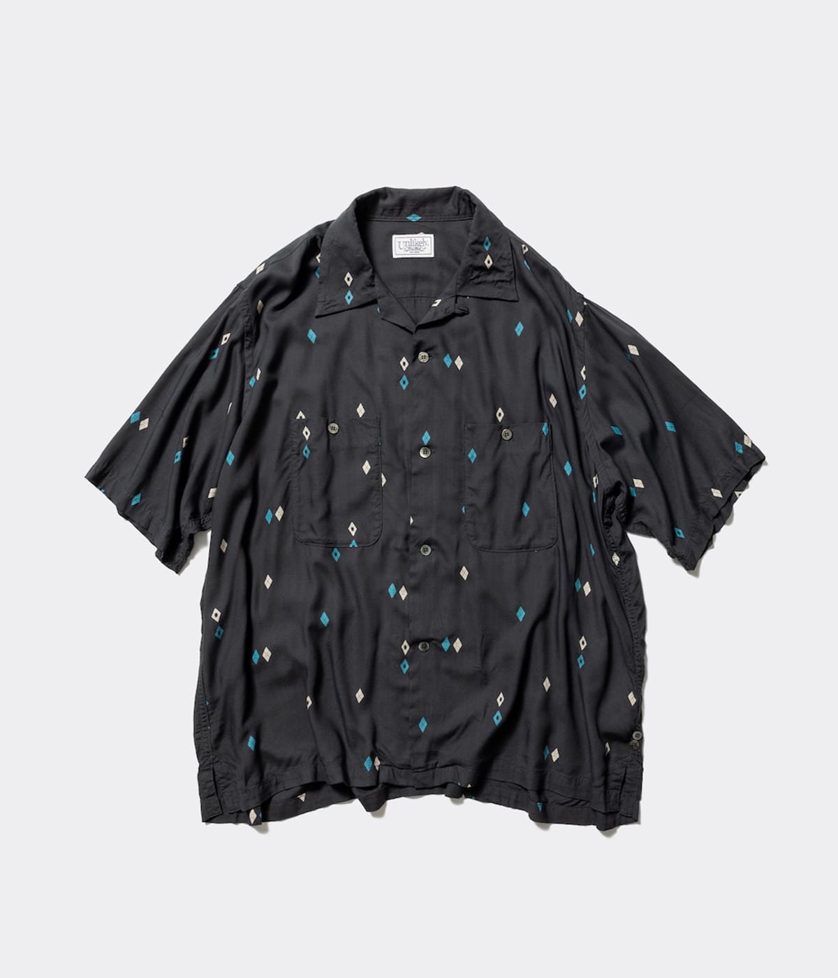 Unlikely Rayon Shirts S/S Argyle | Unlikely(アンライクリー