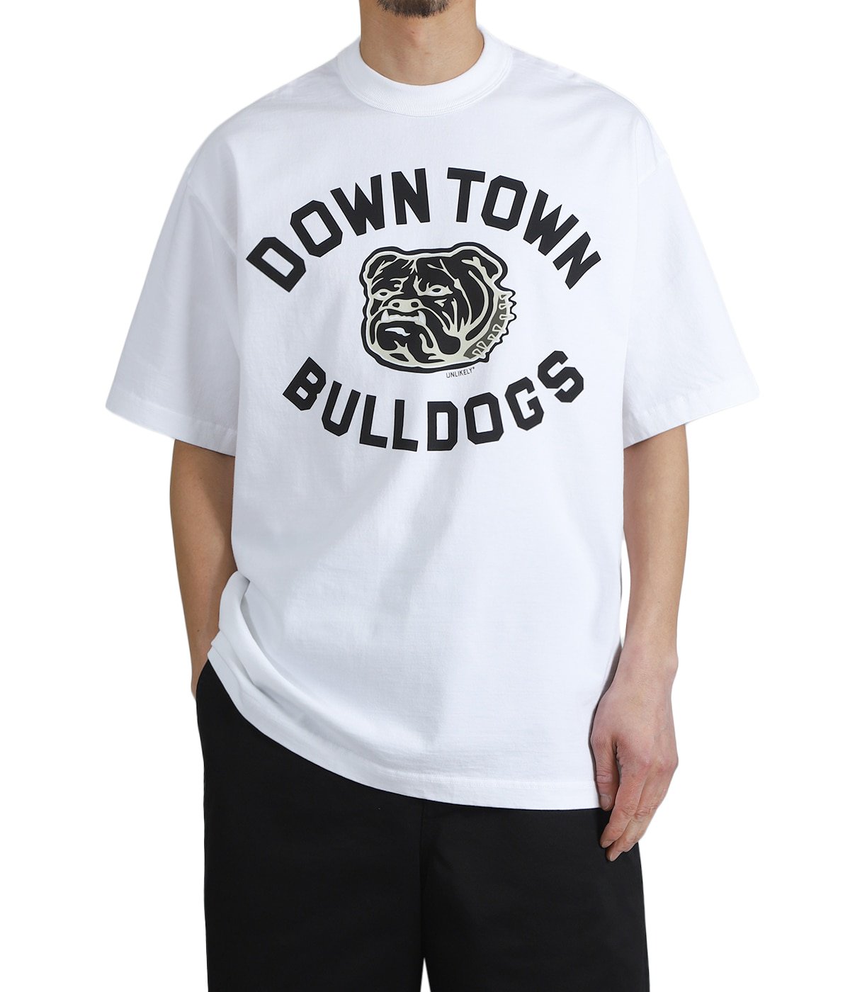 Unlikely Authentic Graphic Tee “BULLDOGS“ | Unlikely(アンライ