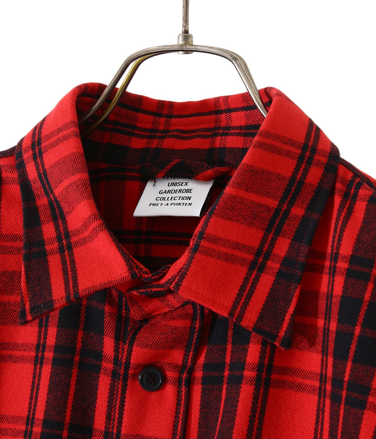 MY NAME IS VETEMENTS FLANNEL SHIRT | VETEMENTS(ヴェトモン