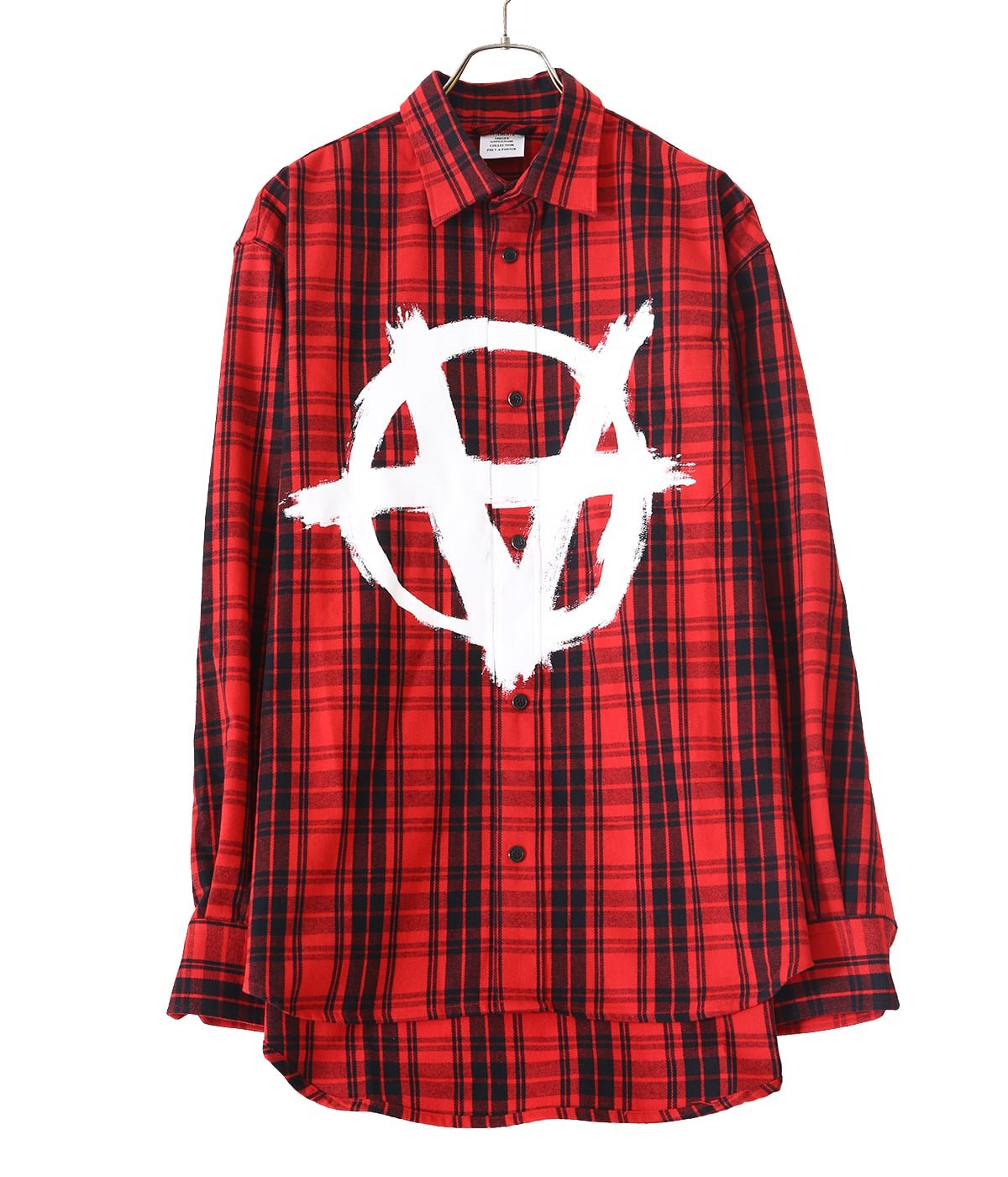 ANARCHY / CHILDREN OF THE NIGHT FLANNEL SHIRT | VETEMENTS