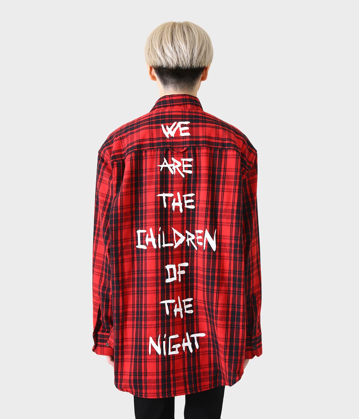 ANARCHY / CHILDREN OF THE NIGHT FLANNEL SHIRT | VETEMENTS 