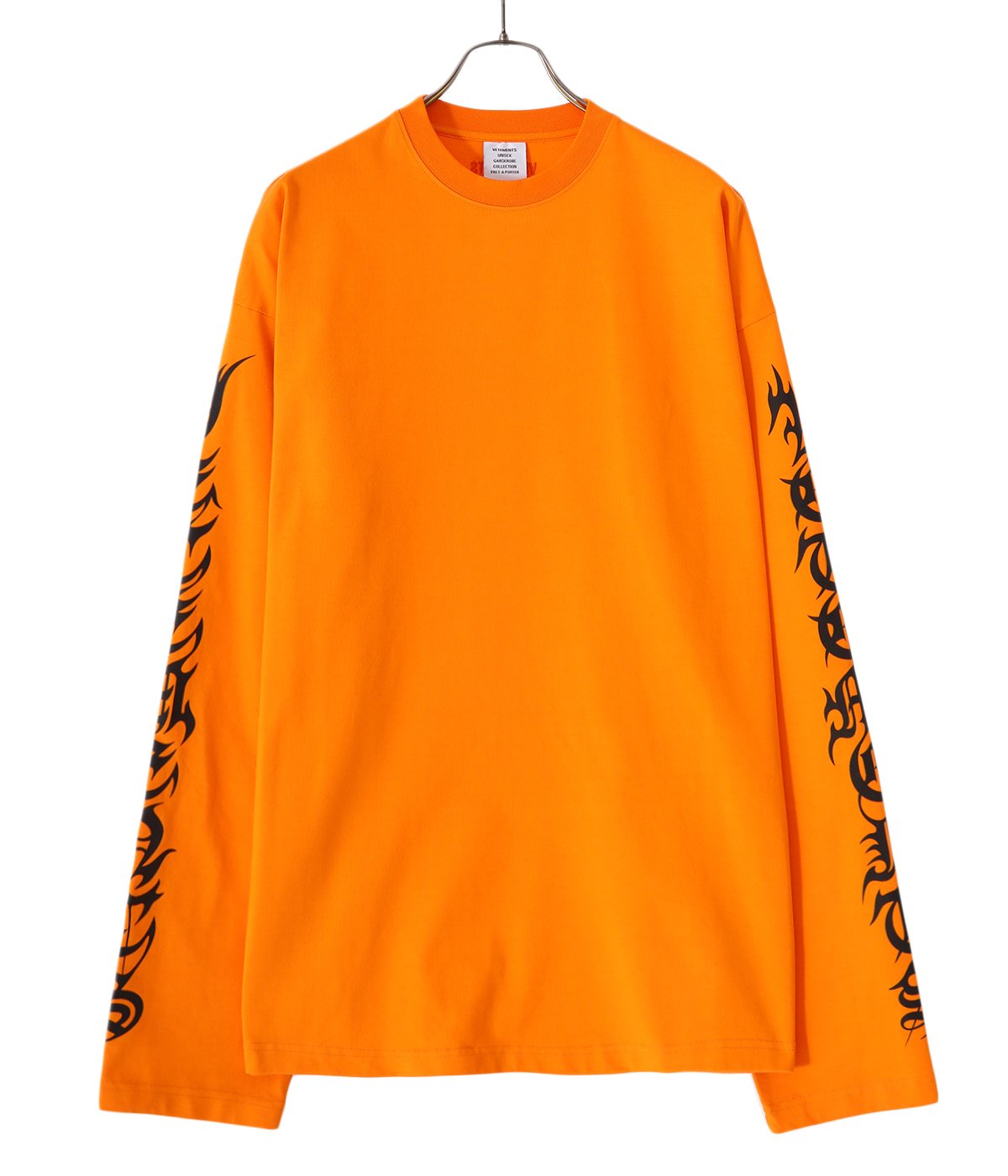 100％品質 VETEMENTS 21aw ゴシックタイ ロンT Tシャツ/カットソー(七