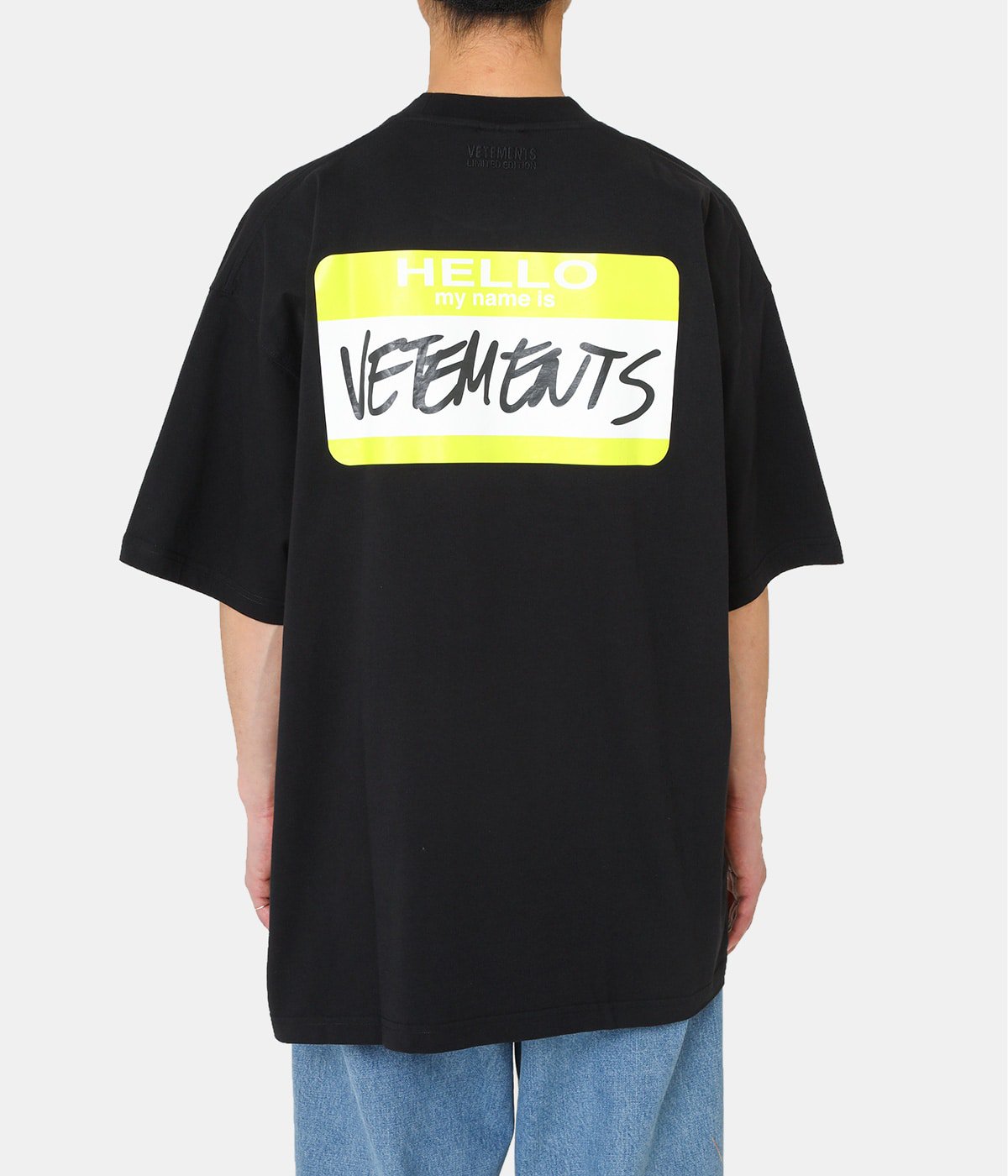 ⭐︎ヴェトモン未使用⭐︎MY NAME IS VETEMENTS SHIRT