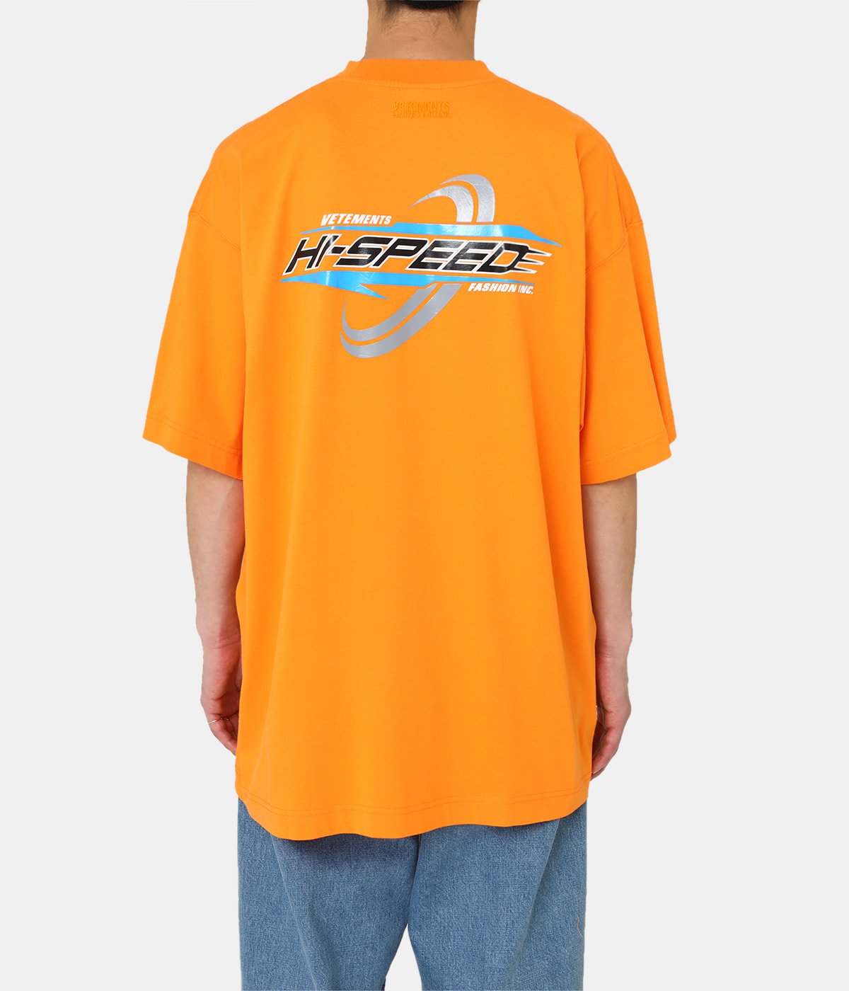VETEMENTS ヴェトモン / STAFF Tシャツ オレンジ バックロゴ