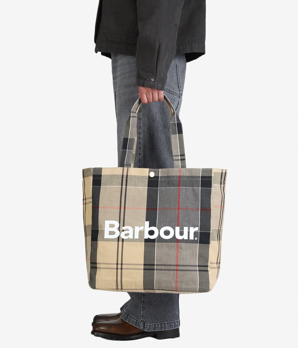 TELFIELD TARTAN TOTE BAG | Barbour(バブアー) / バッグ トートバッグ 