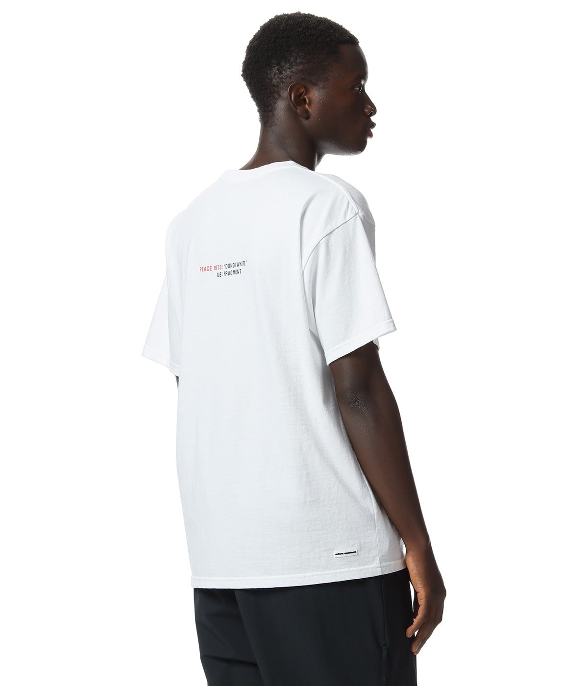 【新品】  uniform experiment / ユニフォームエクスペリメント | 2022SS | FRAGMENT : DONDI WHITE / S/S TEE Tシャツ | 4 | ホワイト | メンズ