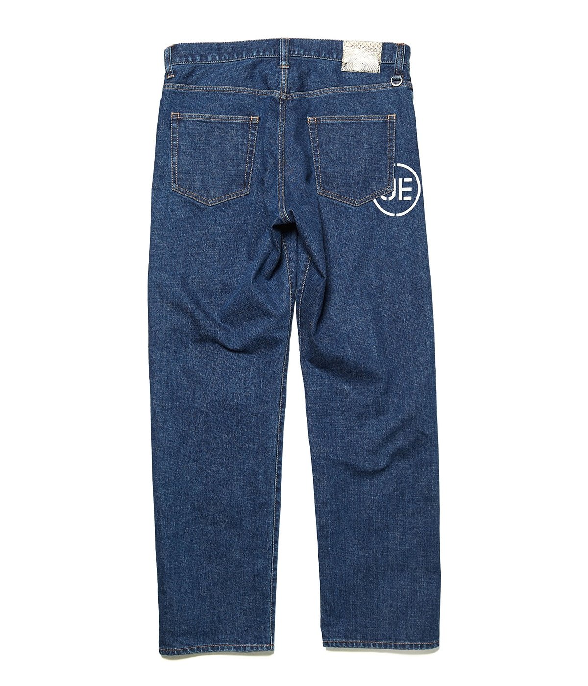 RELAX FIT WASHED DENIM PANTS