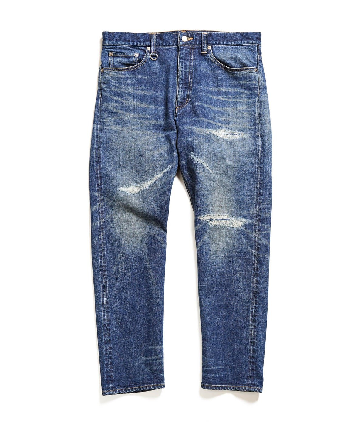 DAMAGED DENIM TAPERED PANTS | uniform experiment(ユニフォームエクスペリメント) / パンツ  デニムパンツ (メンズ)の通販 - ARKnets(アークネッツ) 公式通販 【正規取扱店】