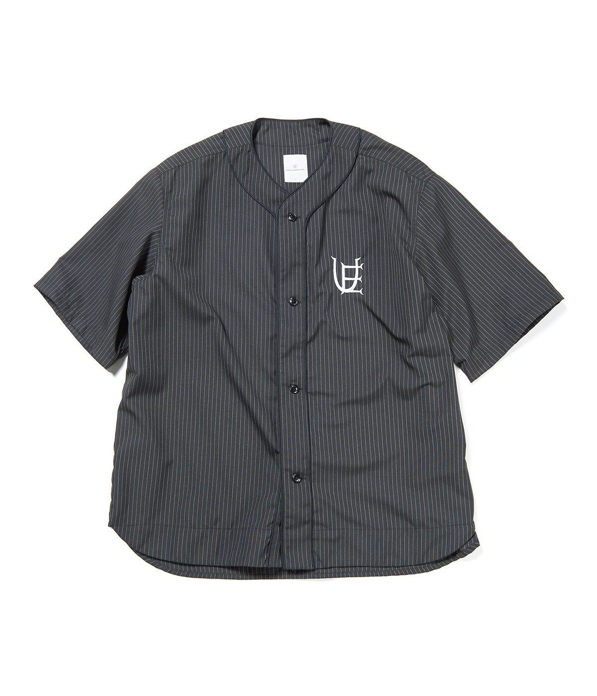 PIN STRIPE S/S BASEBALL SHIRT | uniform experiment(ユニフォームエクスペリメント) / トップス  半袖シャツ (メンズ)の通販 - ARKnets(アークネッツ) 公式通販 【正規取扱店】