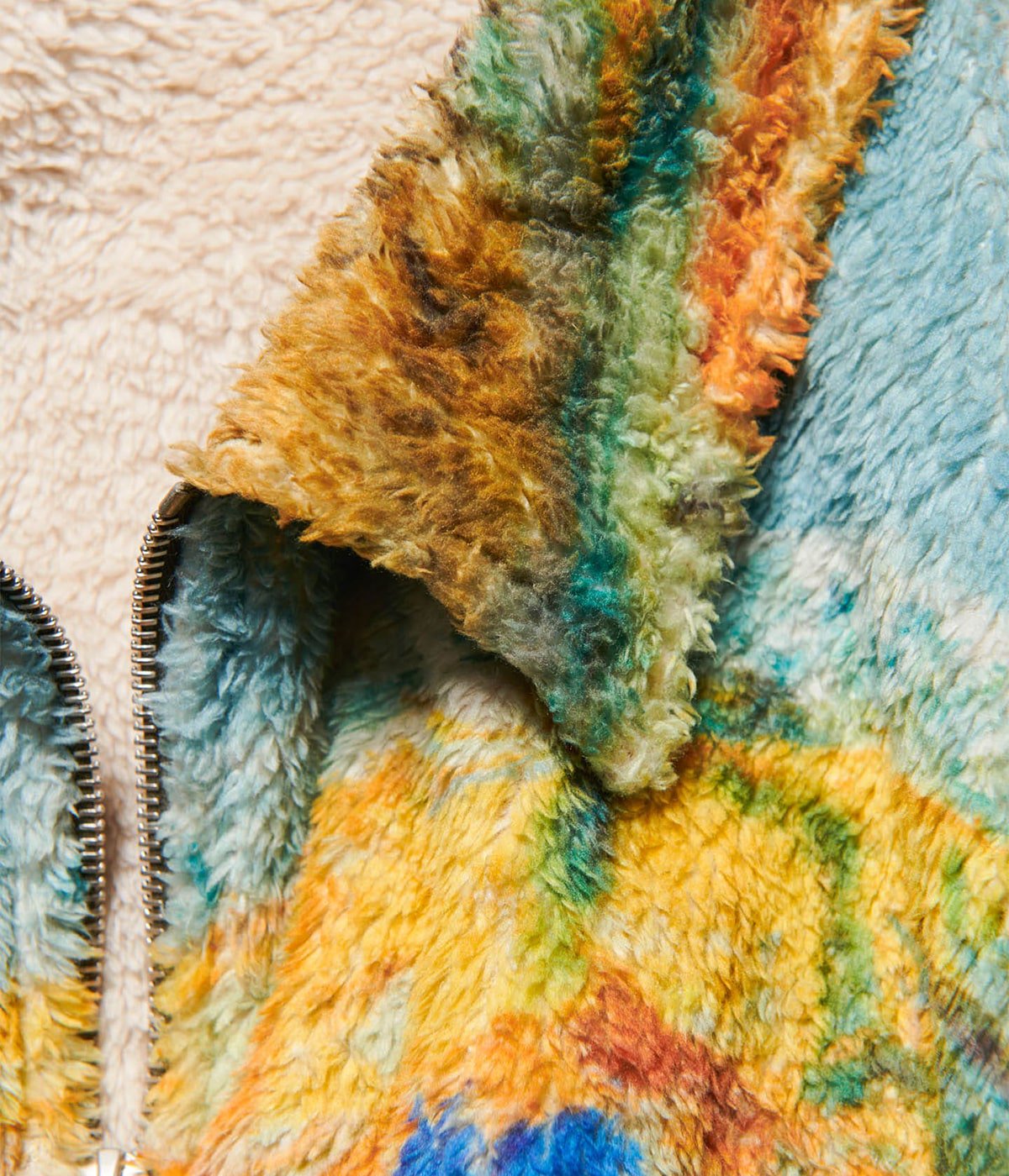 ASGER JORN : PAINTING FLEECE BLOUSON | uniform experiment