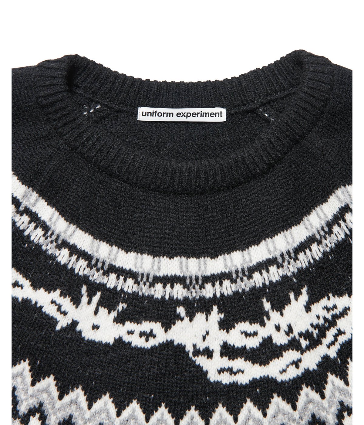 ENTANGLED NORDIC SWEATER | uniform experiment(ユニフォーム