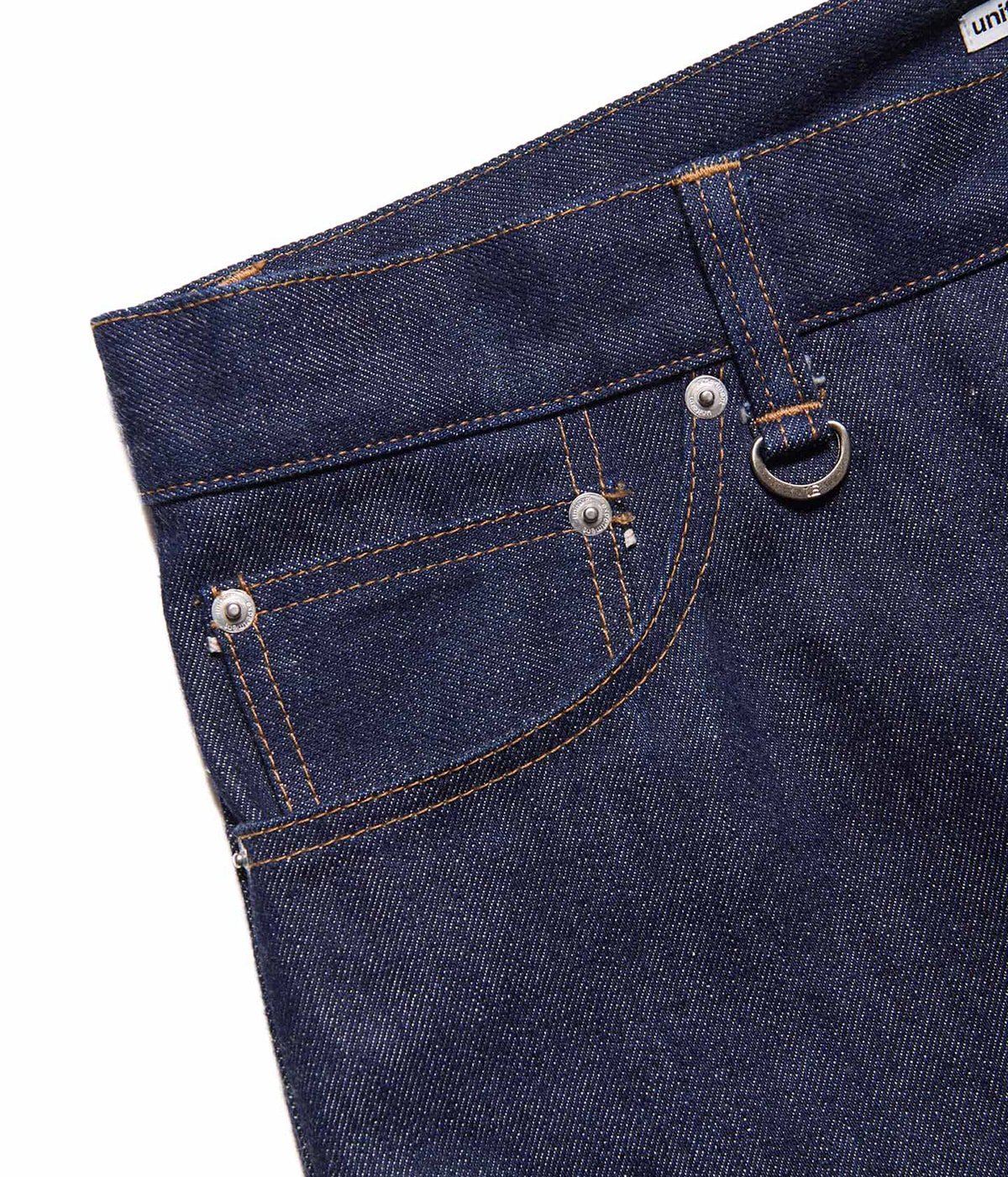 RIGID WIDE-FIT JEANS | uniform experiment(ユニフォーム