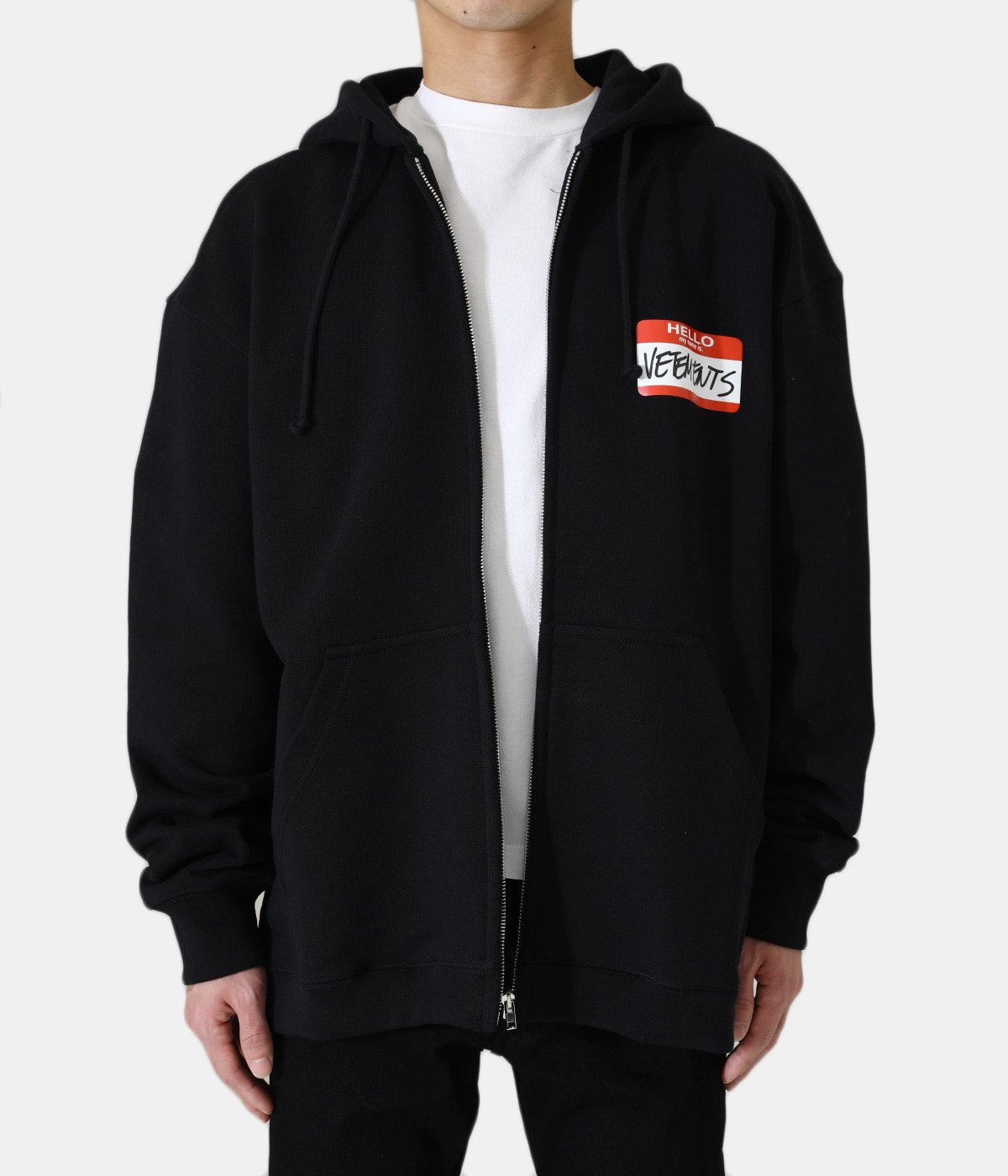 MY NAME IS VETEMENTS ZIP-UP HOODIE | VETEMENTS(ヴェトモン