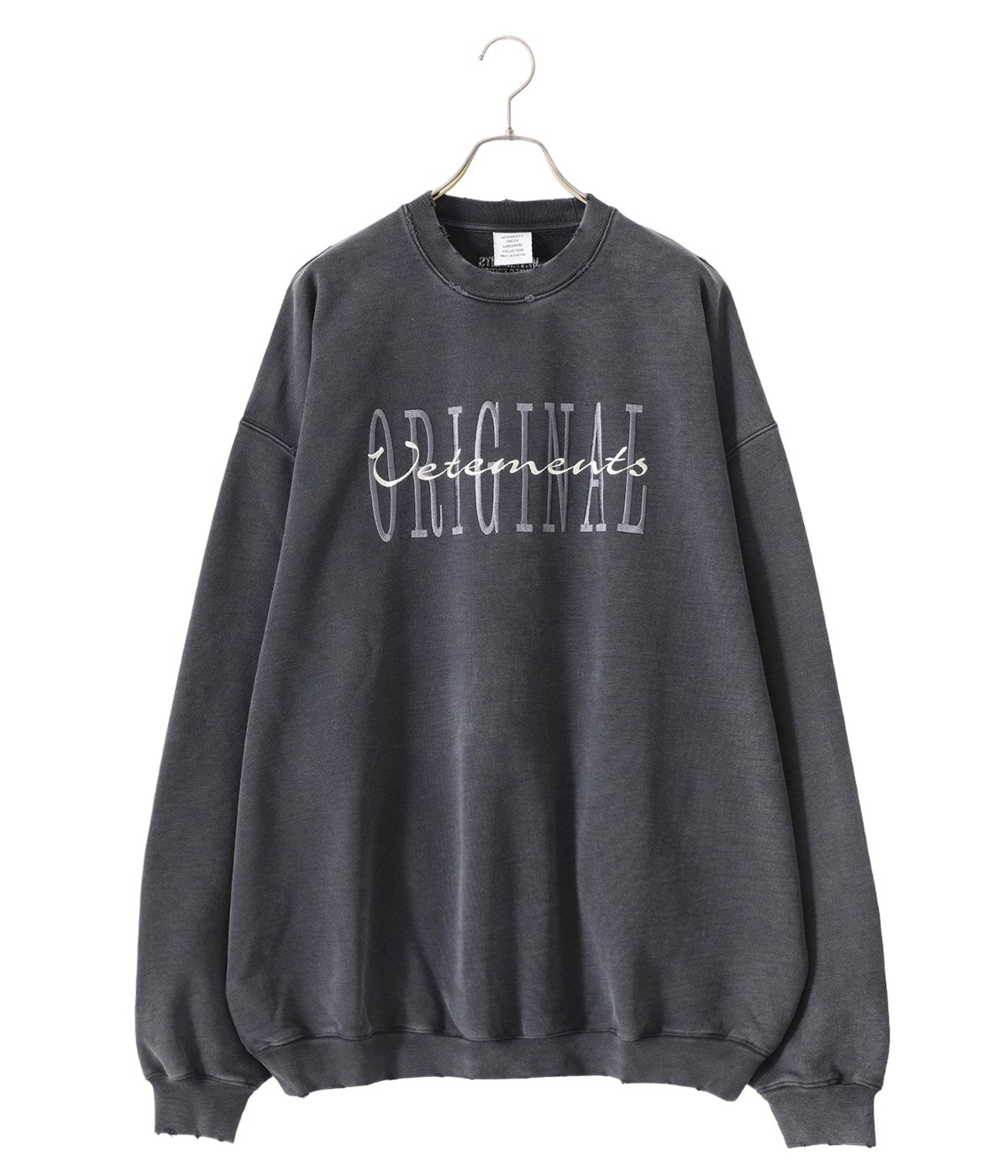 ORIGINAL LOGO SWEATSHIRT | VETEMENTS(ヴェトモン) / トップス スウェット (メンズ)の通販 -  ARKnets(アークネッツ) 公式通販 【正規取扱店】