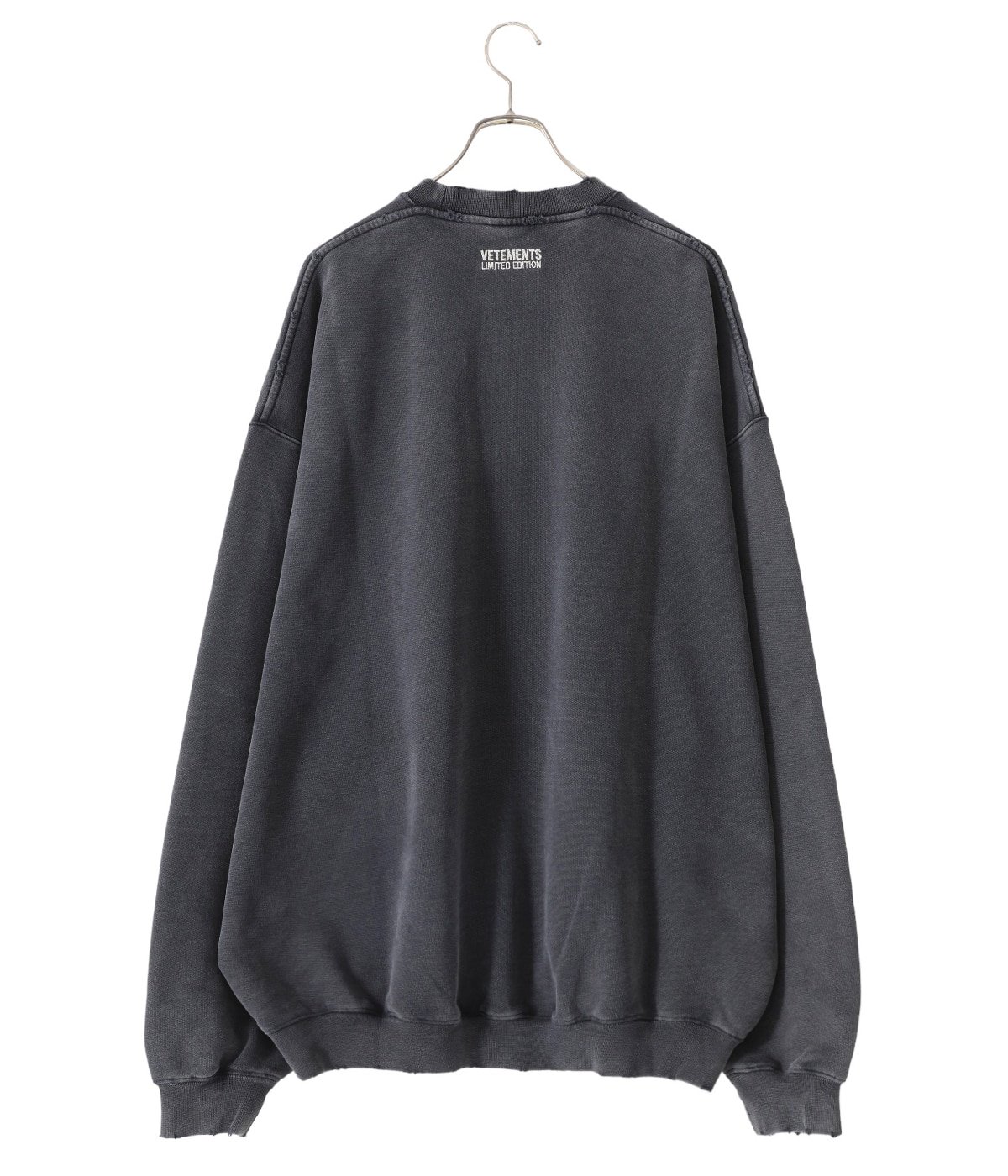 vetements logo sweat shirts BLACK Mbalenciaga - スウェット