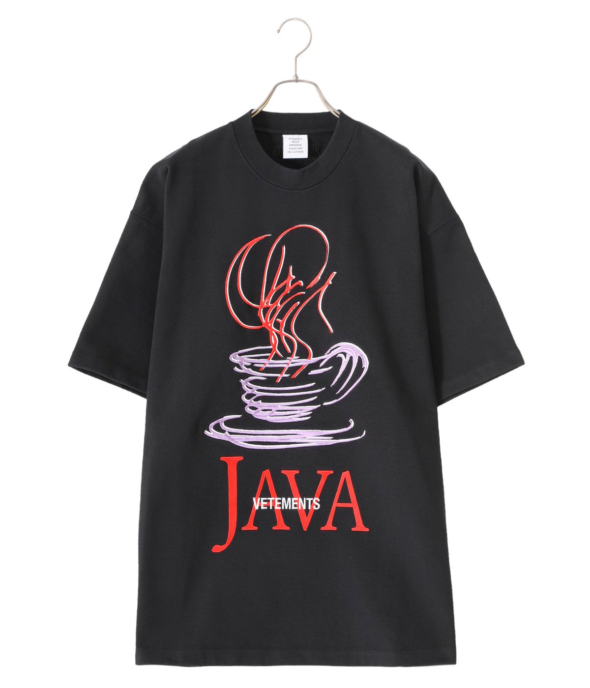 JAVA EMBROIDERED T-SHIRT | VETEMENTS(ヴェトモン) / トップス