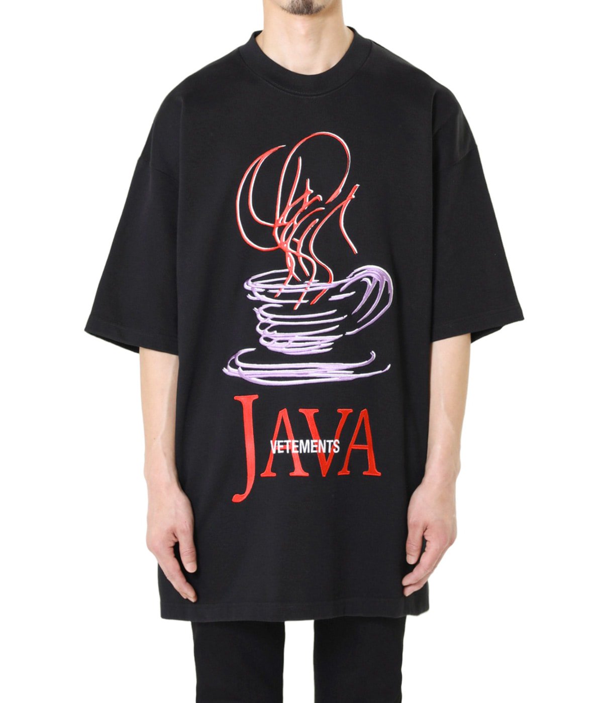 JAVA EMBROIDERED T-SHIRT | VETEMENTS(ヴェトモン) / トップス