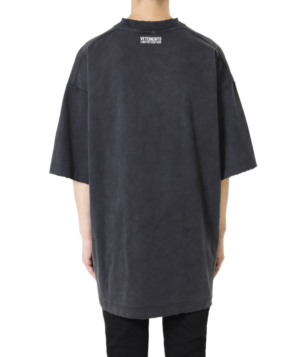 VETEMENTS ロゴTシャツ 貴重 黒 XL ヴェトモン 高価値 ...