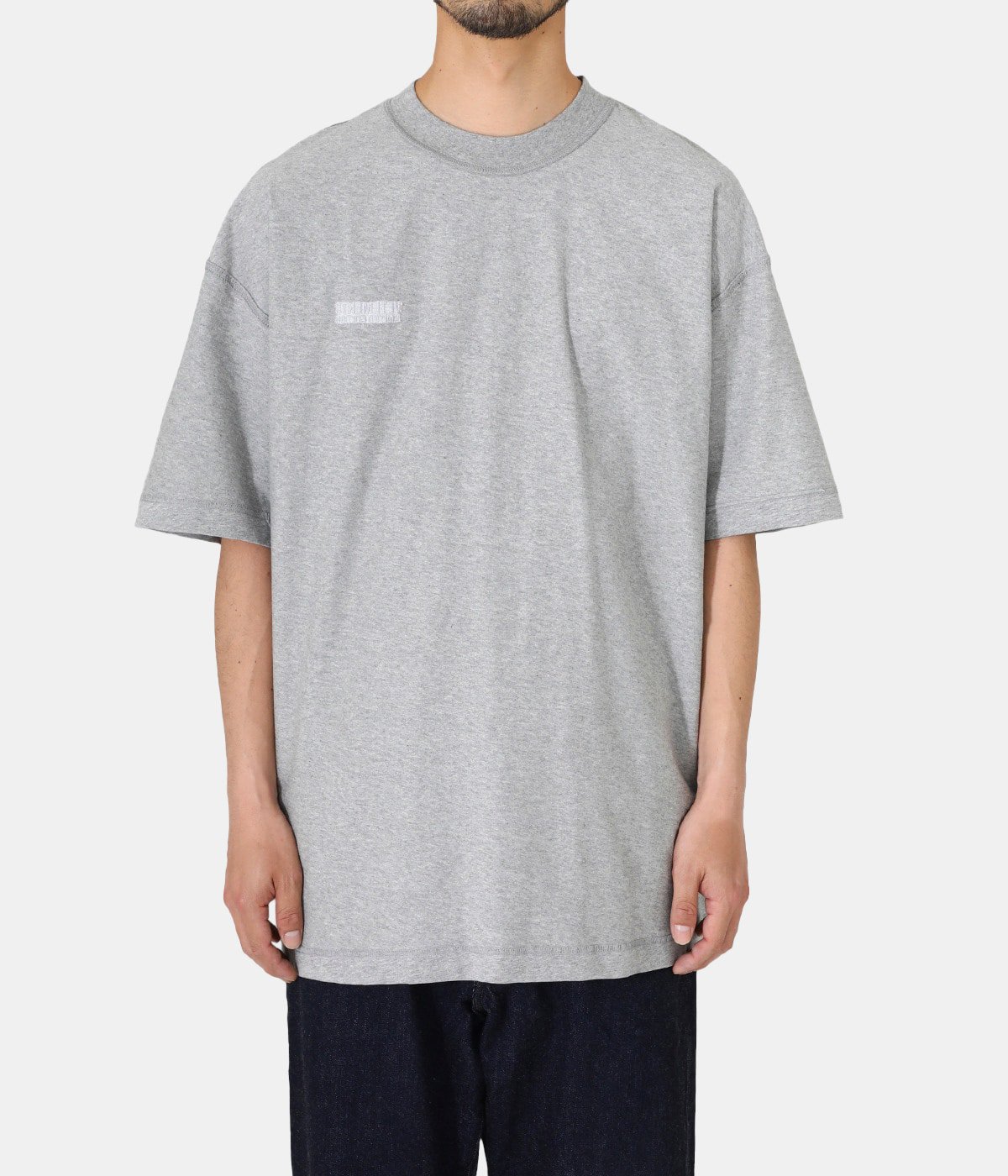 ALL GREY INSIDE-OUT T-SHIRT | VETEMENTS(ヴェトモン) / トップス