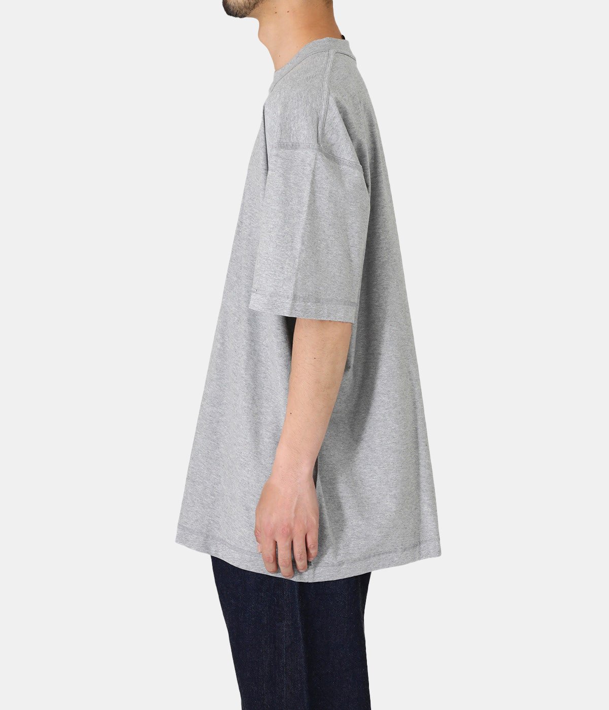 ALL GREY INSIDE-OUT T-SHIRT | VETEMENTS(ヴェトモン) / トップス