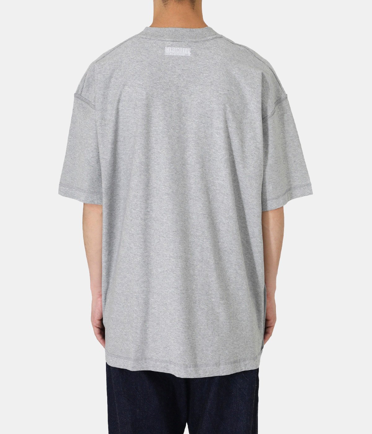 ALL GREY INSIDE-OUT T-SHIRT | VETEMENTS(ヴェトモン) / トップス 