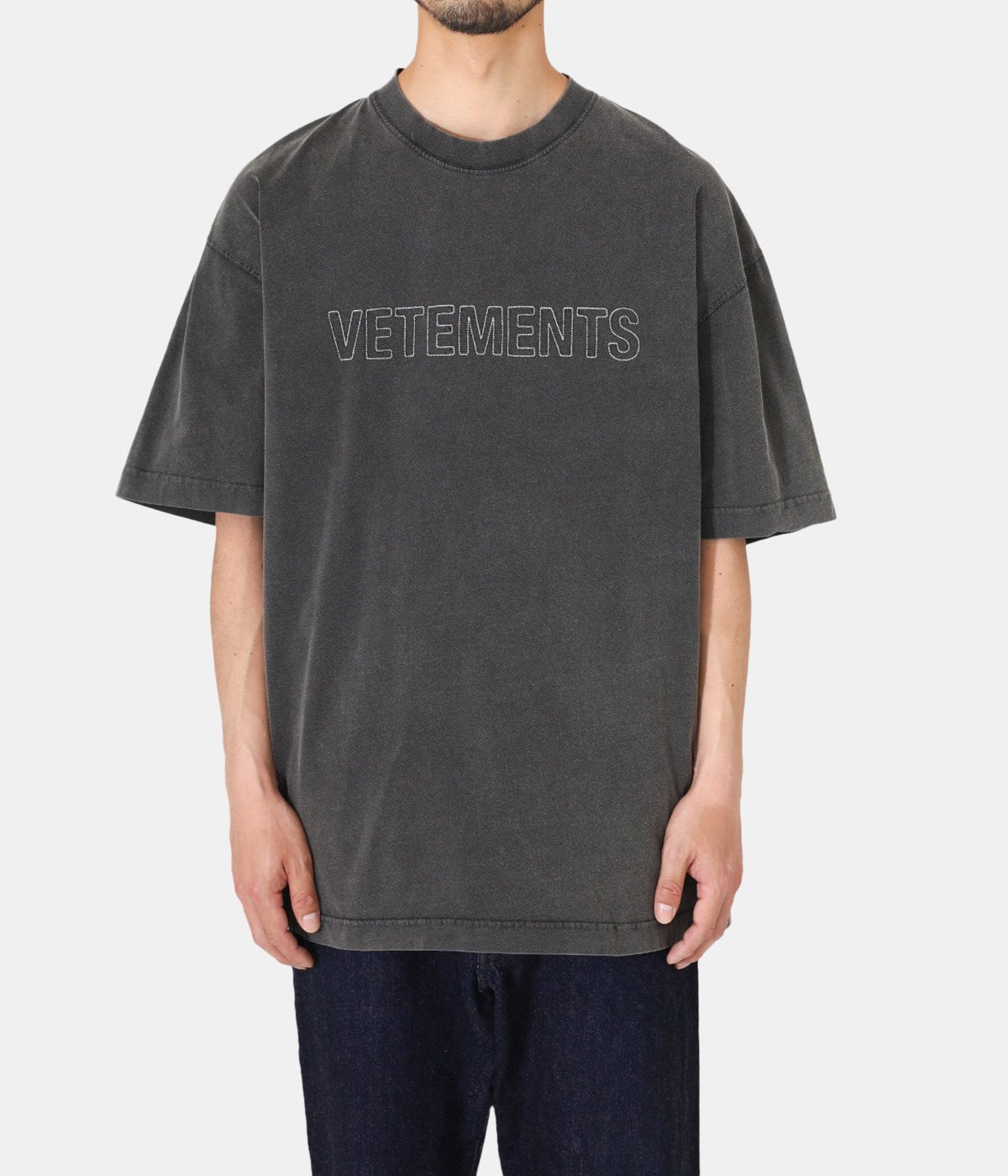 楽天市場激安】 23SS【新品】VETEMENTS ヴェトモン ロゴオーバーサイズ