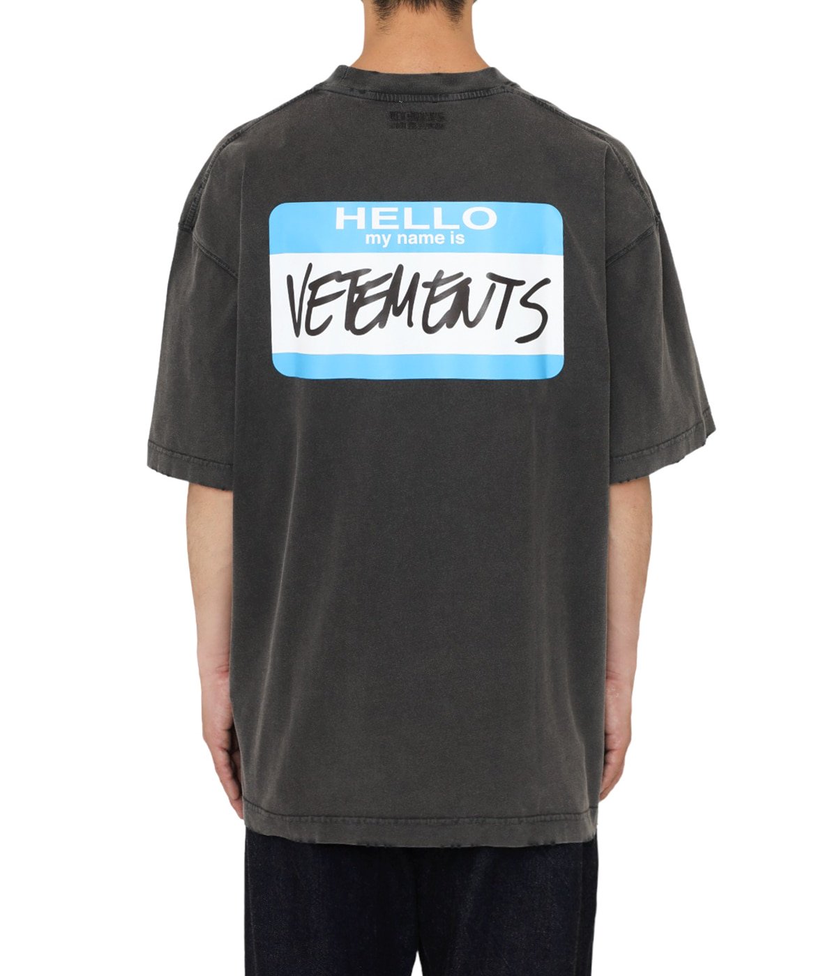 新品 正規品 VETEMENTS バックロゴシャツ ヴェトモン-