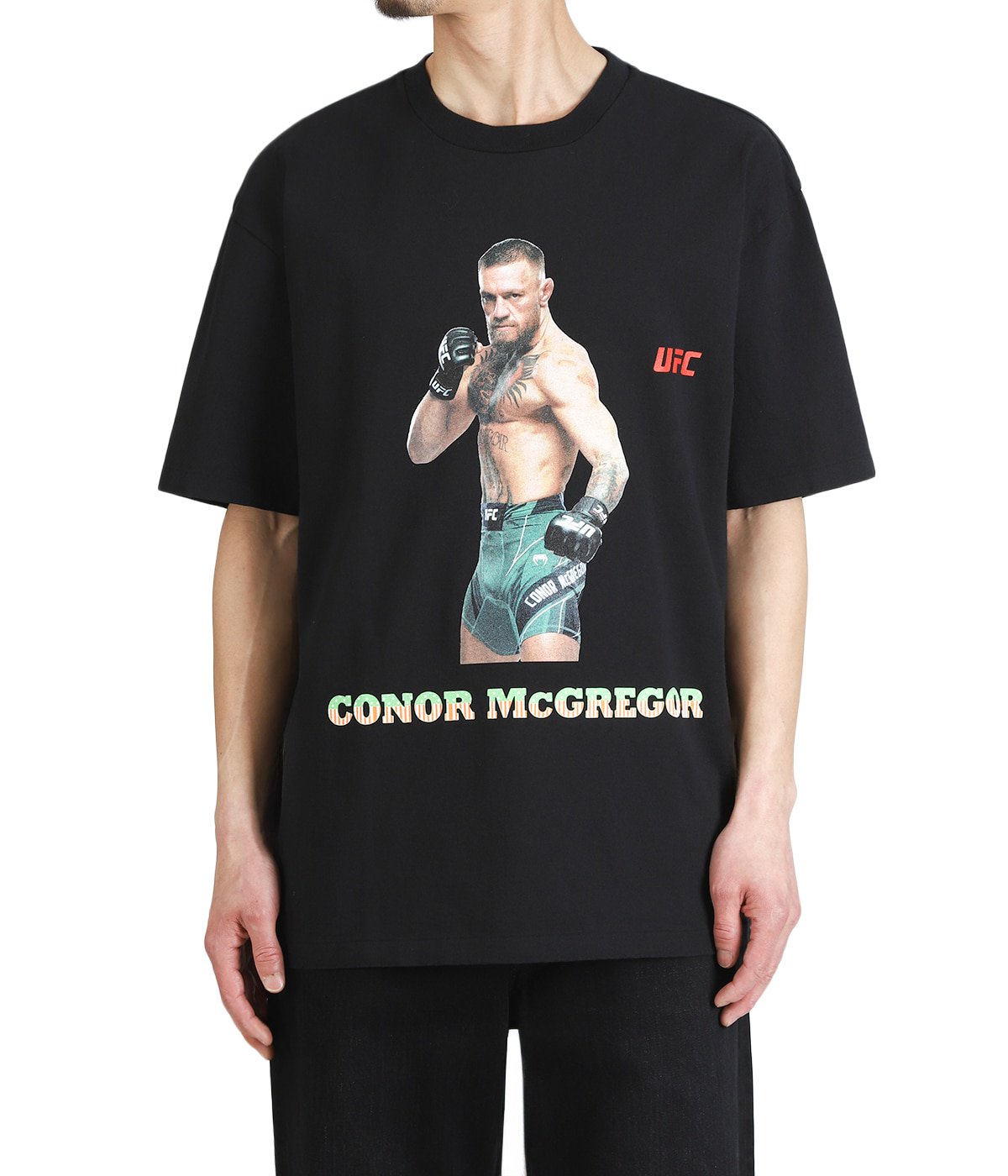 UFC / WASHED HEAVY WEIGHT CREW NECK T-SHIRT ( TYPE-2 ) | WACKO