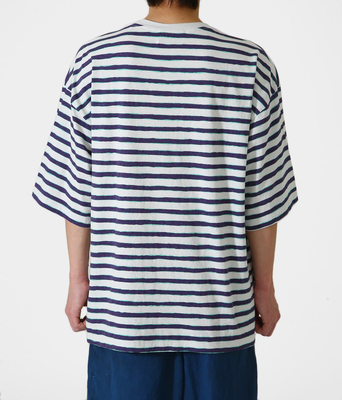 Short sleeve print border t-shirt | UNUSED(アンユーズド 