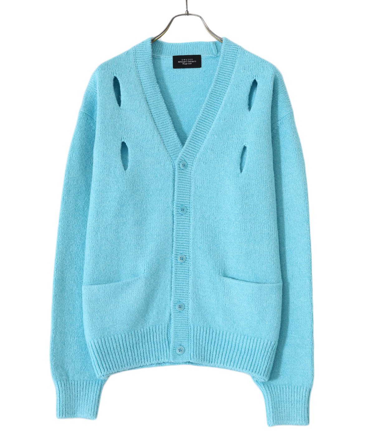 Silk hole Knit Cardigan | UNUSED(アンユーズド) / トップス ニット