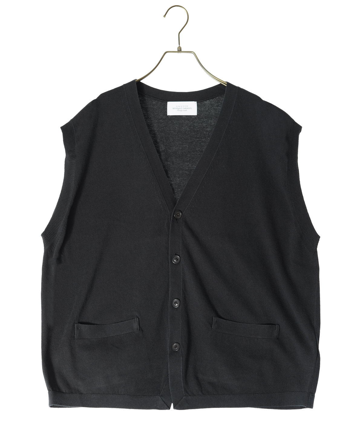 12G cardigan vest. | UNUSED(アンユーズド) / トップス ベスト (メンズ)の通販 - ARKnets(アークネッツ)  公式通販 【正規取扱店】
