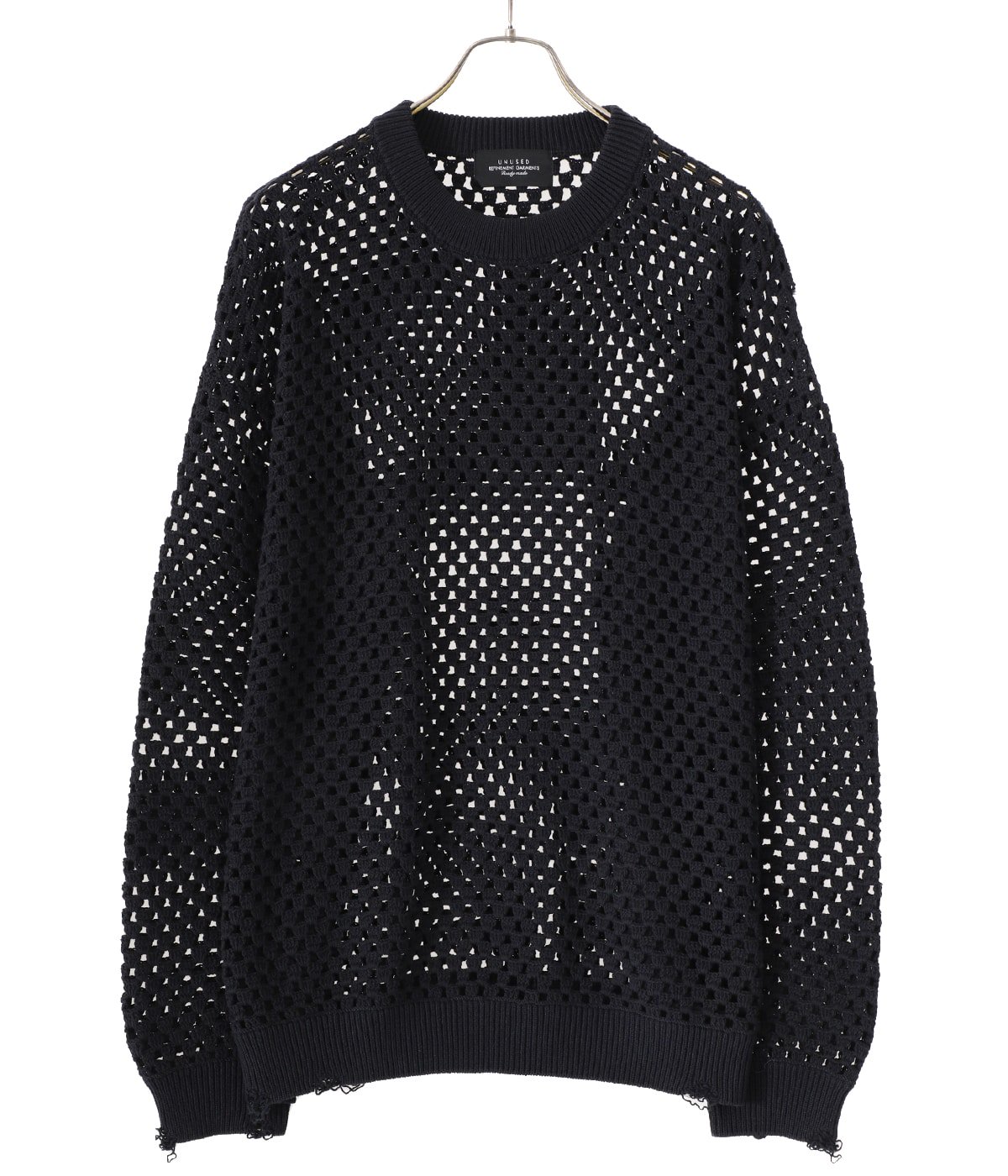 Crochet crewneck sweater. | UNUSED(アンユーズド) / トップス ニット・セーター (メンズ)の通販 -  ARKnets(アークネッツ) 公式通販 【正規取扱店】