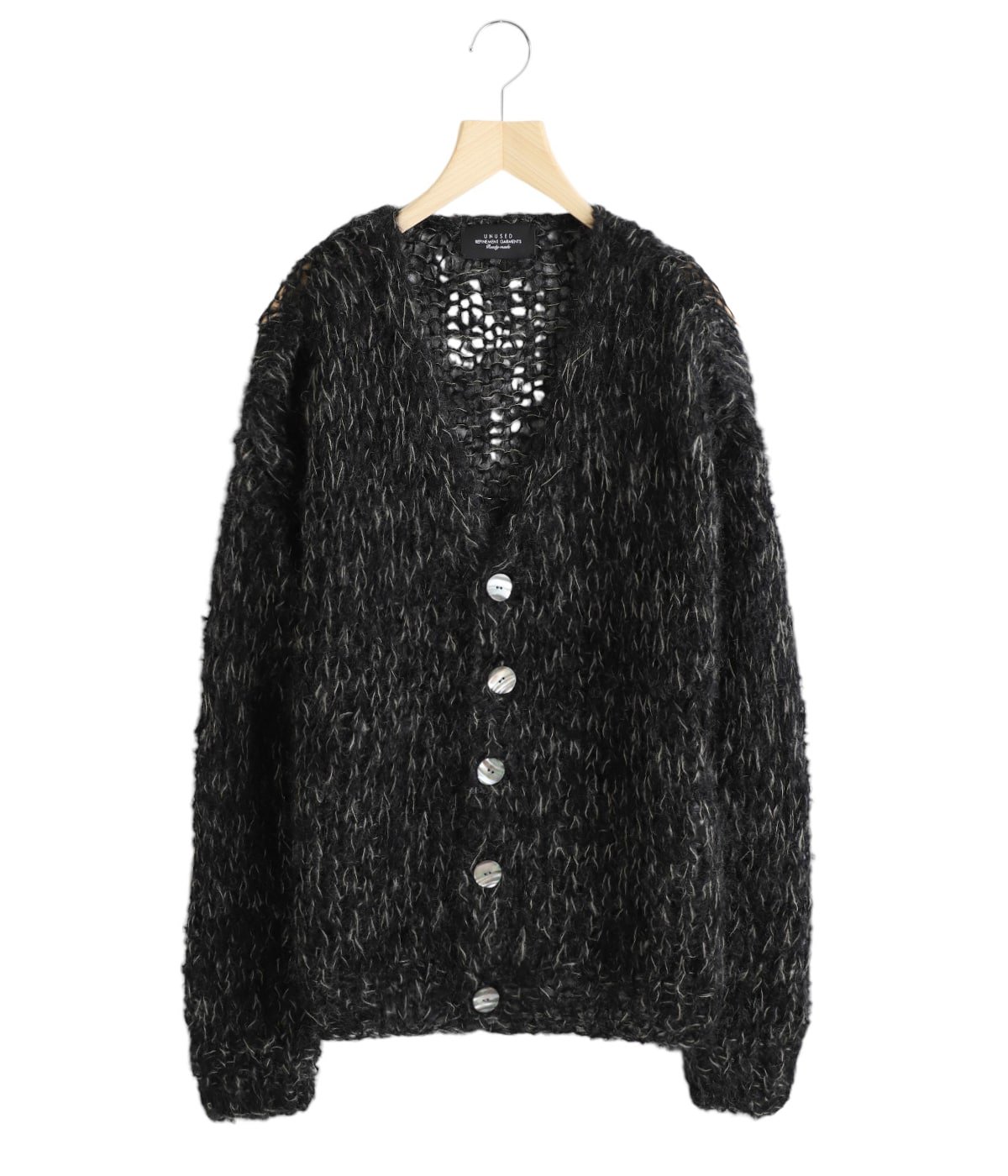 Mohair knit cardigan | UNUSED(アンユーズド) / トップス カーディガン (メンズ)の通販 - ARKnets 公式通販