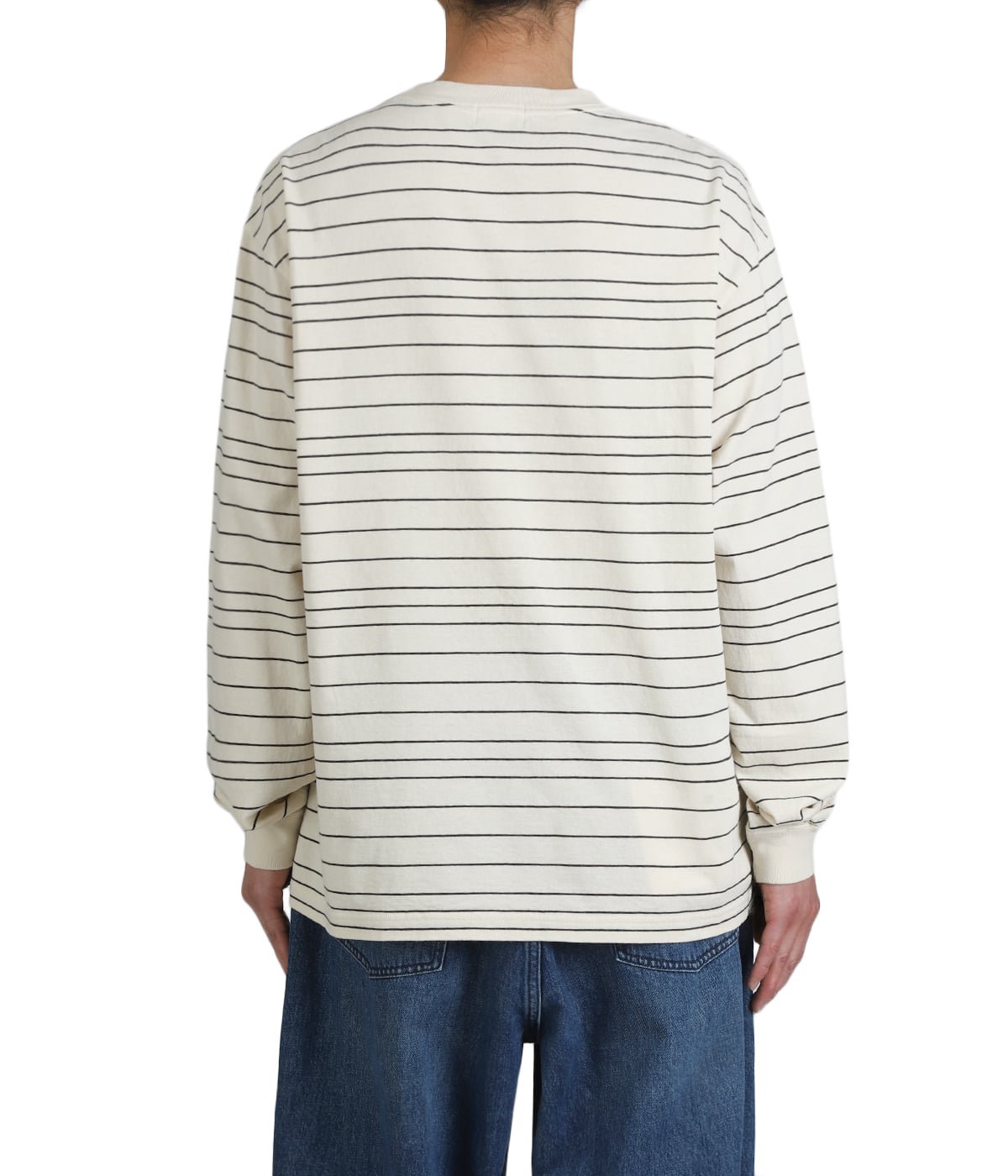 Border long sleeve T-shirt | UNUSED(アンユーズド) / トップス