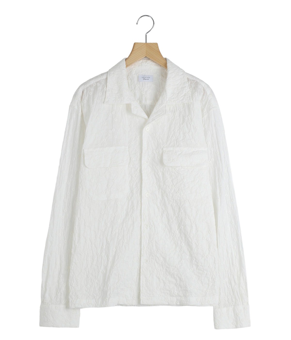 専用ユキーロ様(日曜12時まで)unused アンユーズド シャツ　UVERw UNUSED（アンユーズド）Short sleeve embroidery shirt 公式通販