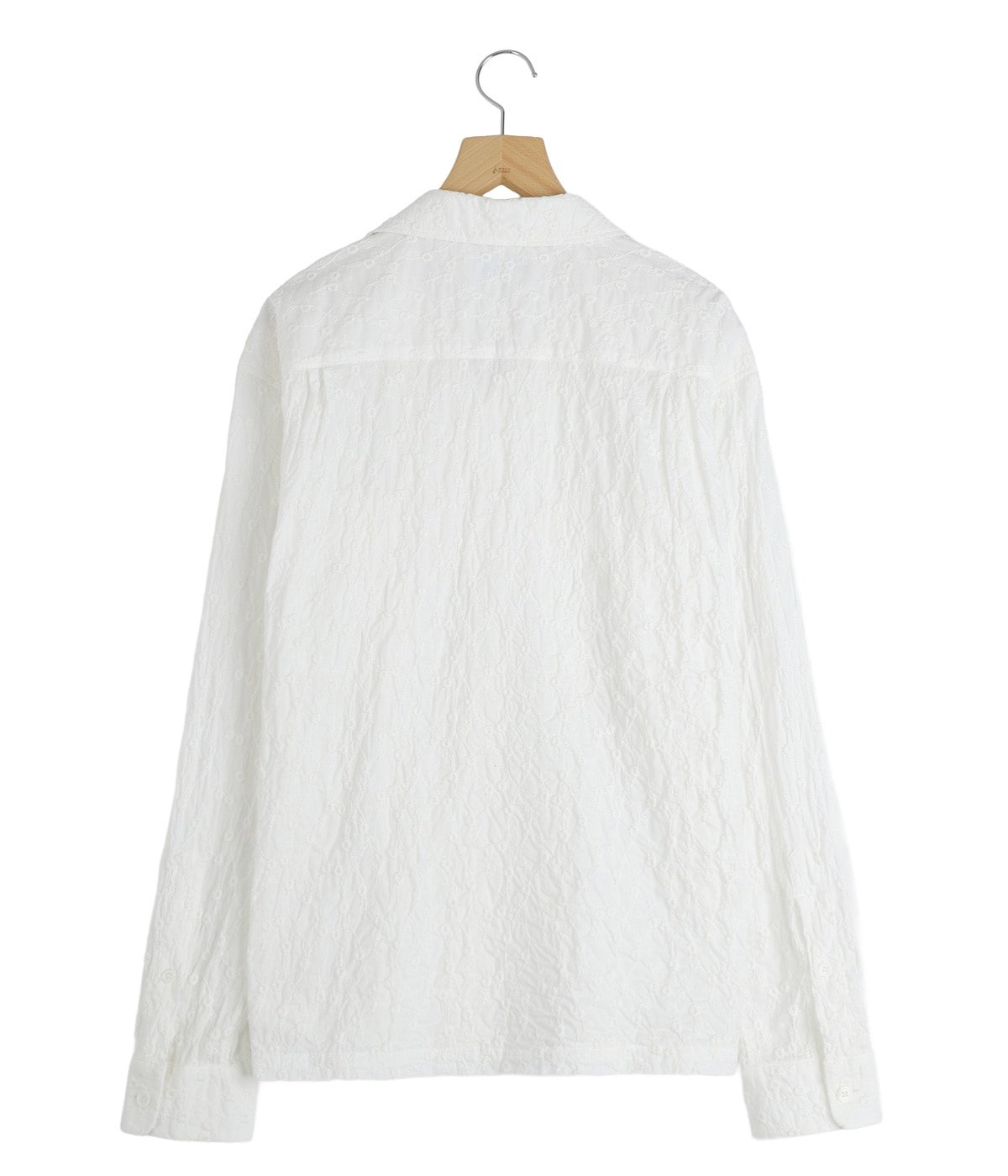 Long sleeve embroidery shirt | UNUSED(アンユーズド) / トップス