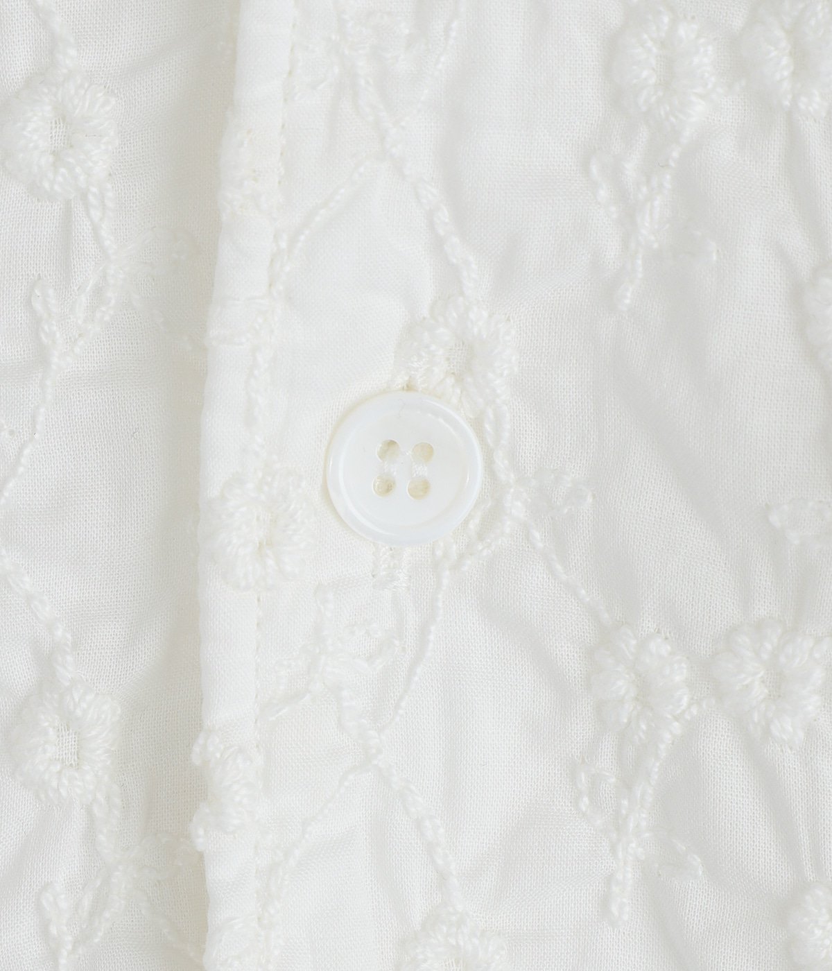 Long sleeve embroidery shirt | UNUSED(アンユーズド) / トップス