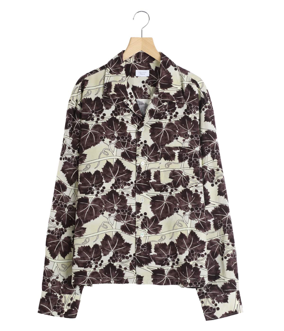 トップス unused Long sleeve afghan print shirt Long sleeve print shirt | UNUSED(アンユーズド) / トップス 長袖
