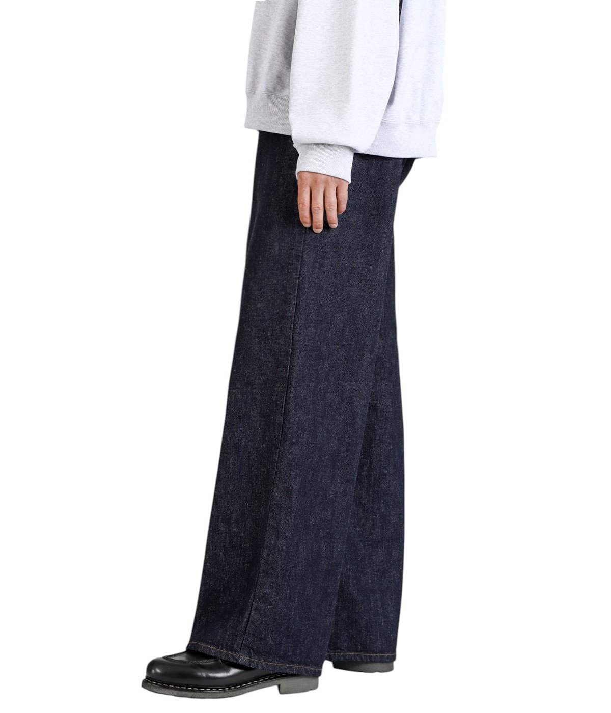 UNUSED（アンユーズド）13oz DENIM サイズ1 UNUSED / 13oz ripped denim pants-UNUSED(アンユーズド)の通販EQUAL