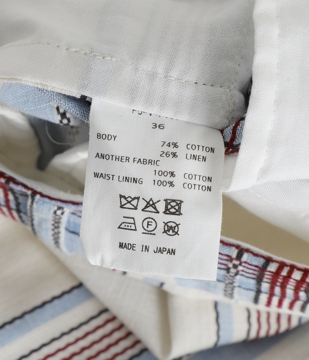 レディース】HANDKERCHIEF STRAIGHT SLACKS | FUMIKA_UCHIDA(フミカ