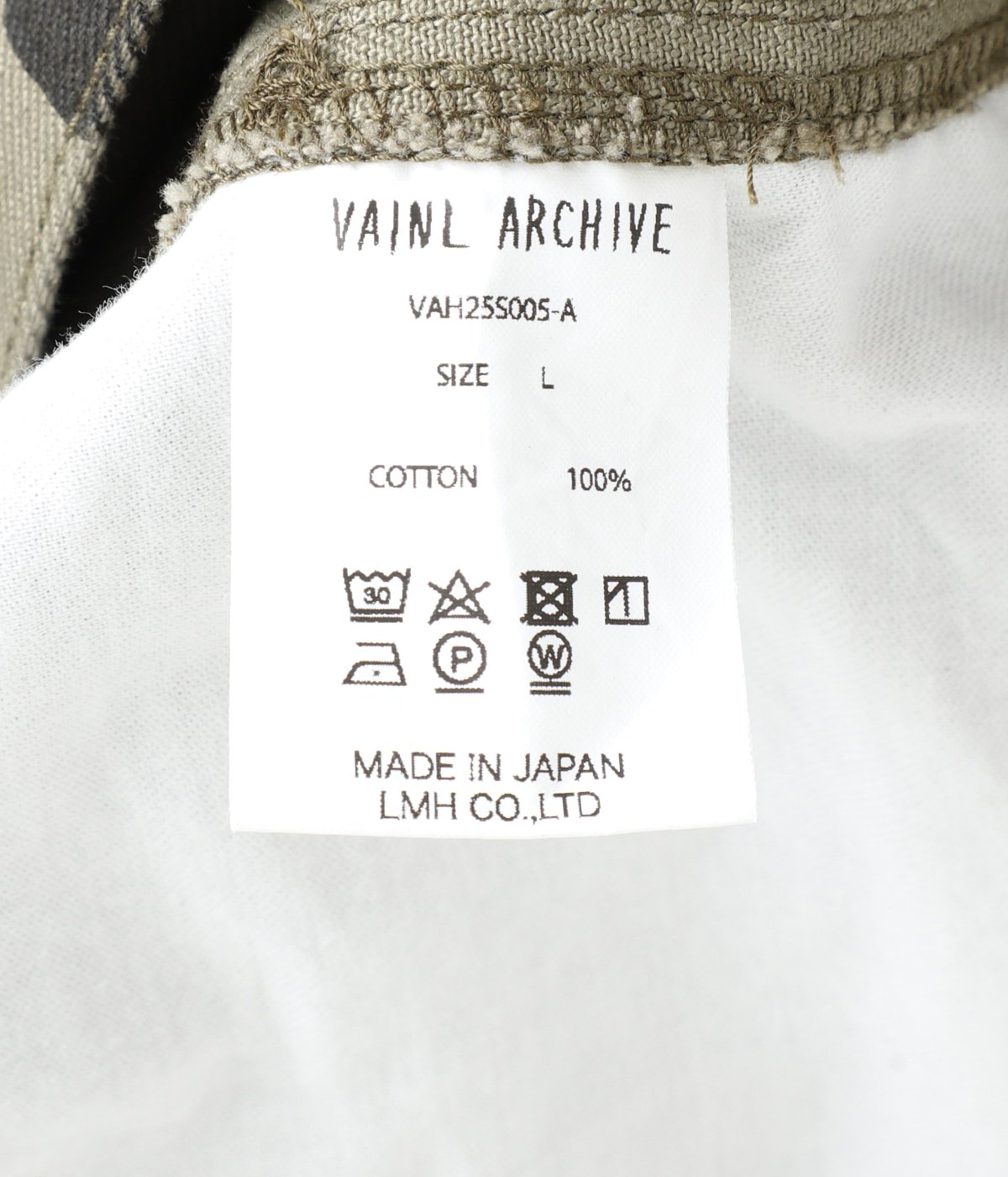 DK-PT-C | VAINL ARCHIVE(ヴァイナルアーカイブ) / パンツ