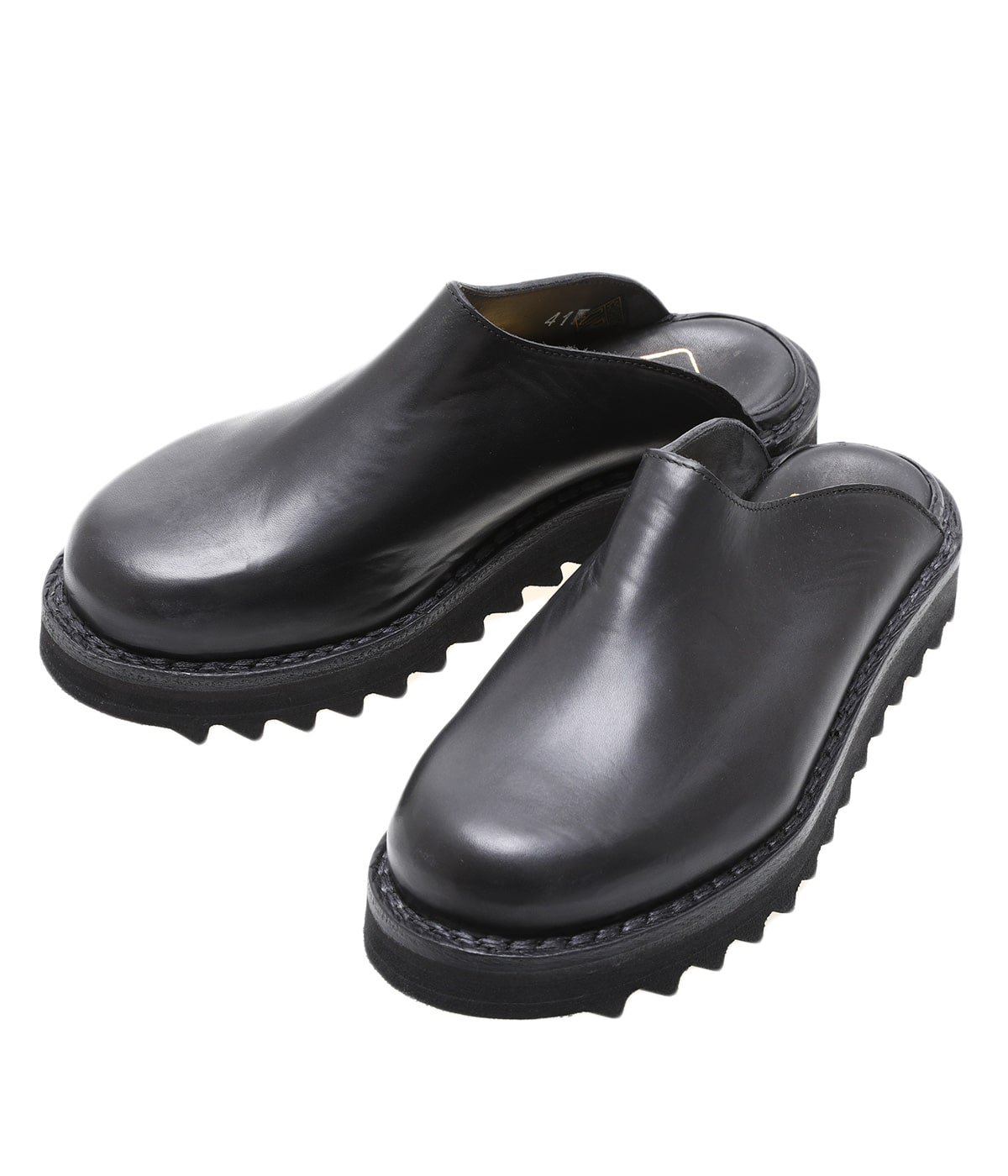 ✨入手困難✨ ベルナーコロ 【37】サボ ♡ 革靴 レザー 黒Marmaidレディース靴一覧