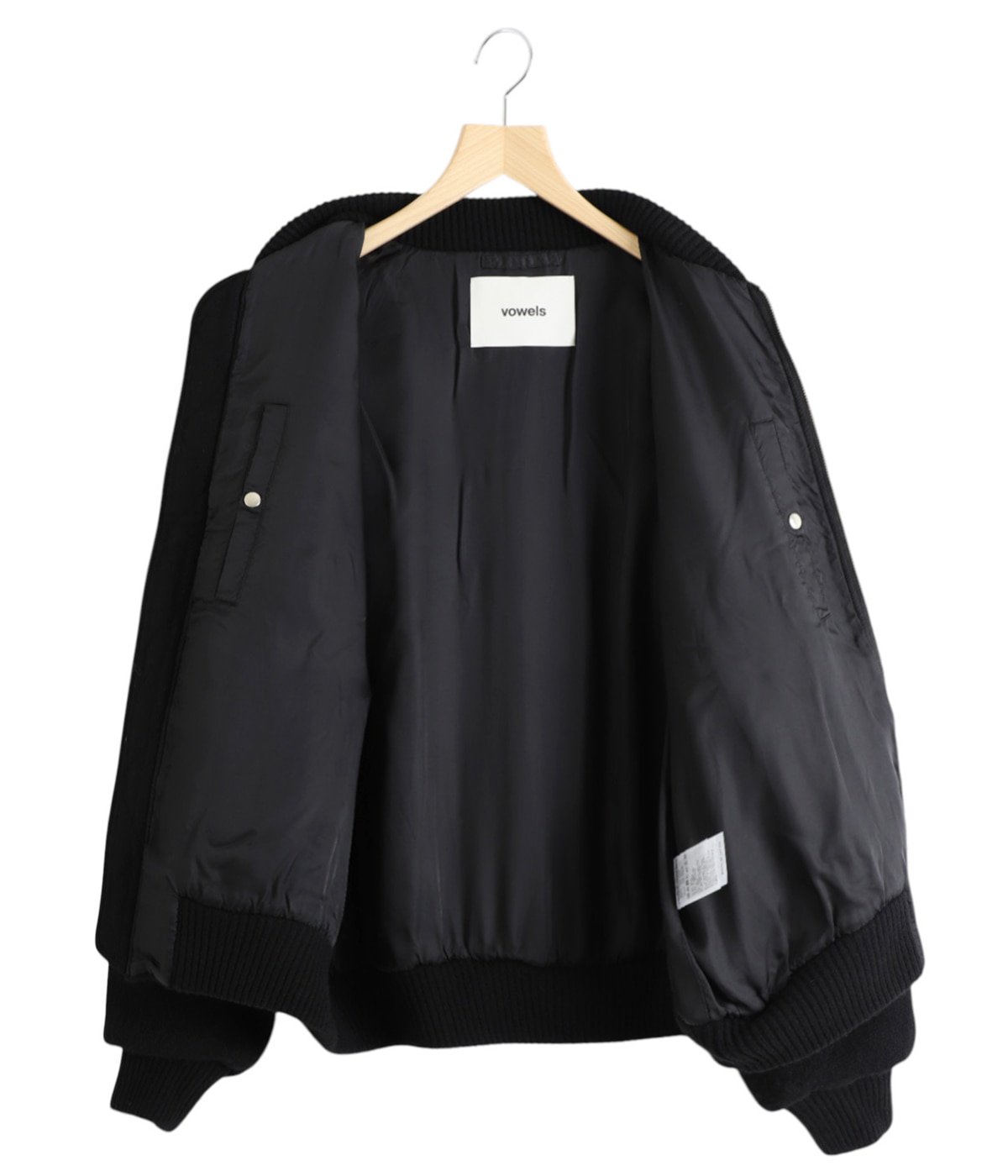 KNITTED BOMBER JACKET | VOWELS(バウルズ) / アウター ブルゾン