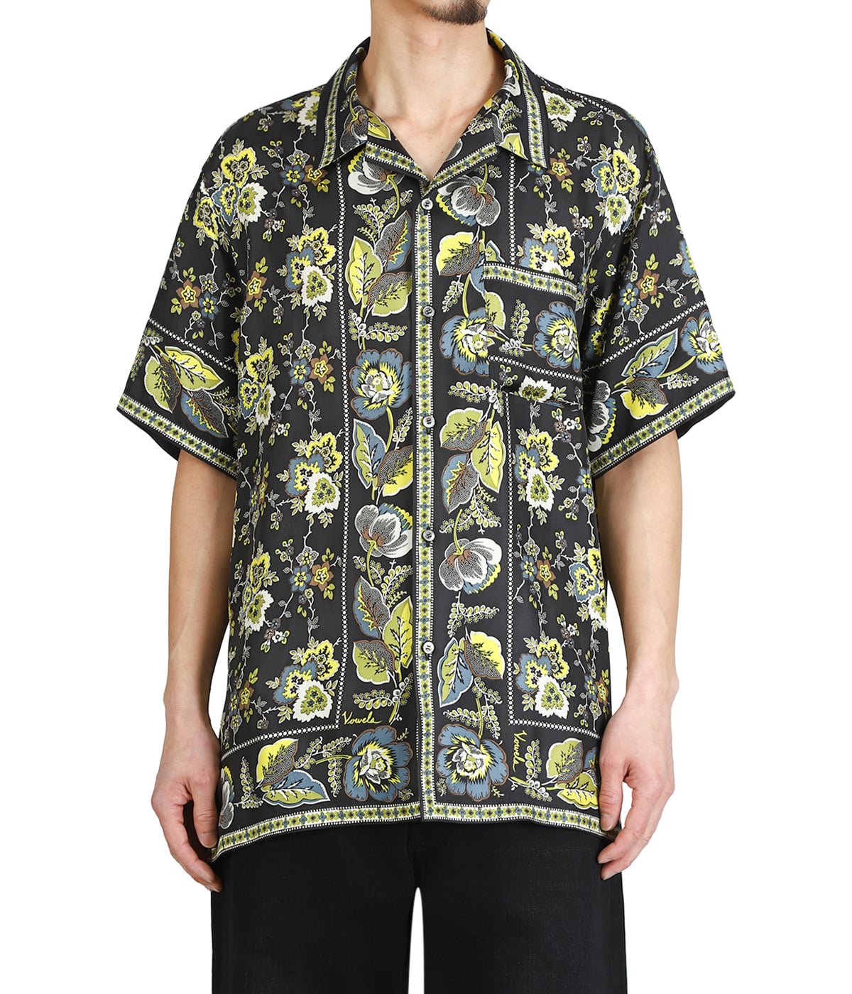 S/S SILK SHIRT | VOWELS(バウルズ) / トップス 半袖シャツ (メンズ)の